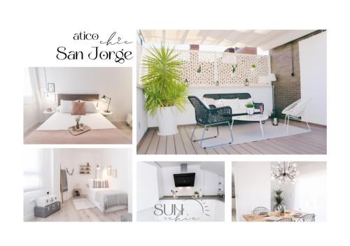 Santiago y Zaraiche Apartment | Ático Chic San Jorge
