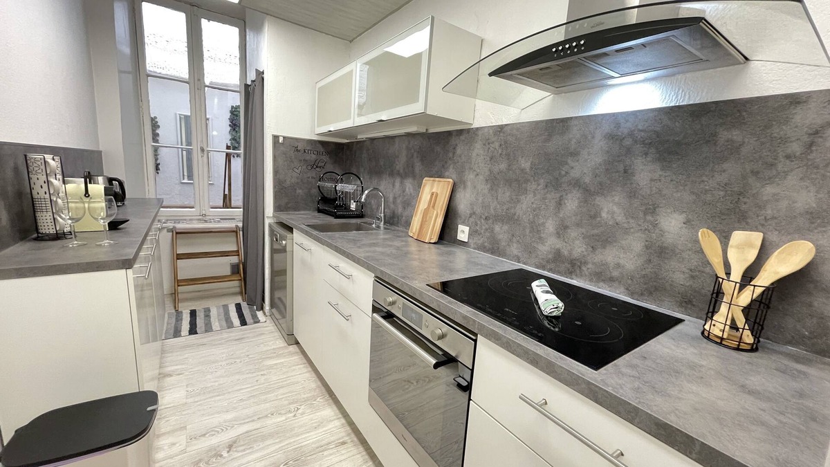 La Villette Apartment | {Ô Joll's} Proche Docks et Centre Ville Marseille Clim