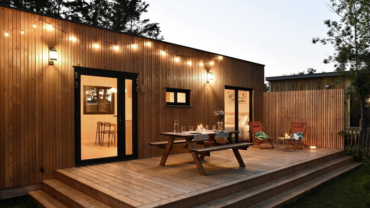 La Bree-les-Bains Cabin | Ø Lodge les jardins d'iode proche mer