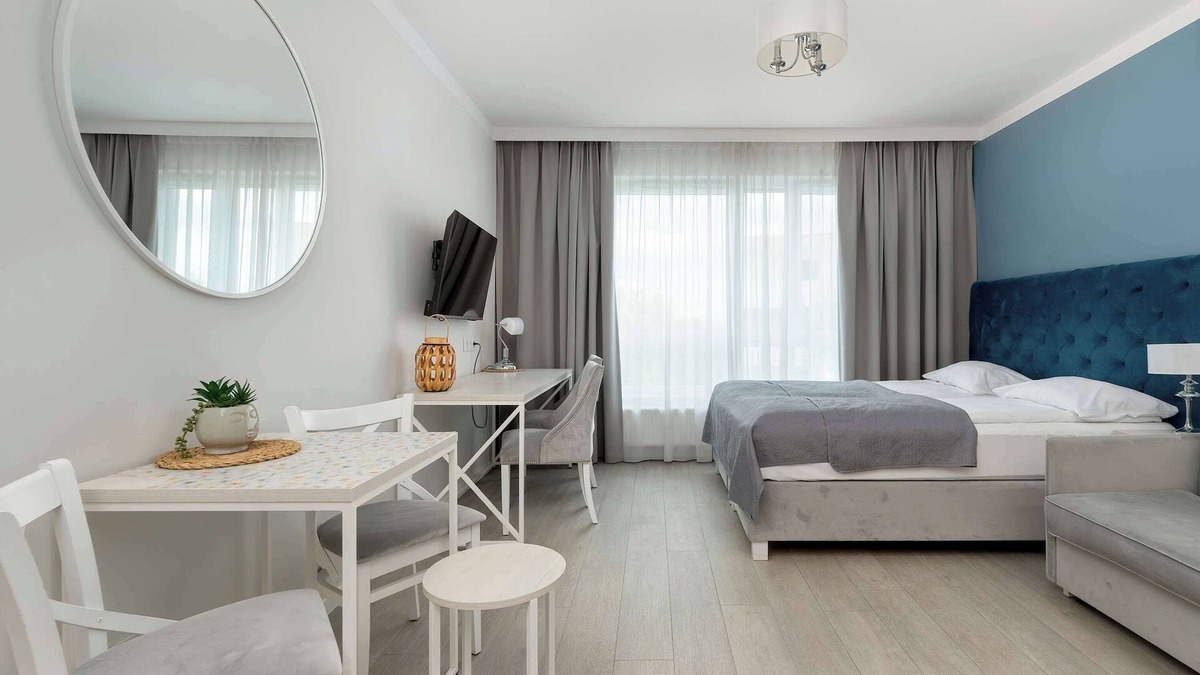 Przymorze Apartment | Śląska 12 | Gdańsk | Modern Studio | Gym | Remote Working | WiFi & Smart TV