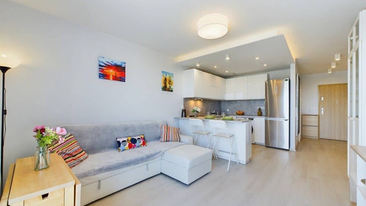 Pogorze Apartment | Śliwińskiego 1 | Gdynia | Bright Apartment | Remote Work