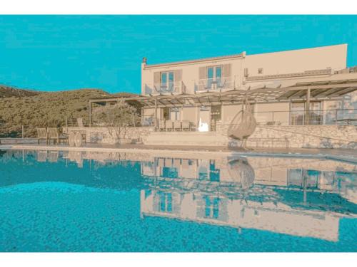 Pantokratoras Villa | Ρομαντική απόδραση με θέα το Αιγαίο