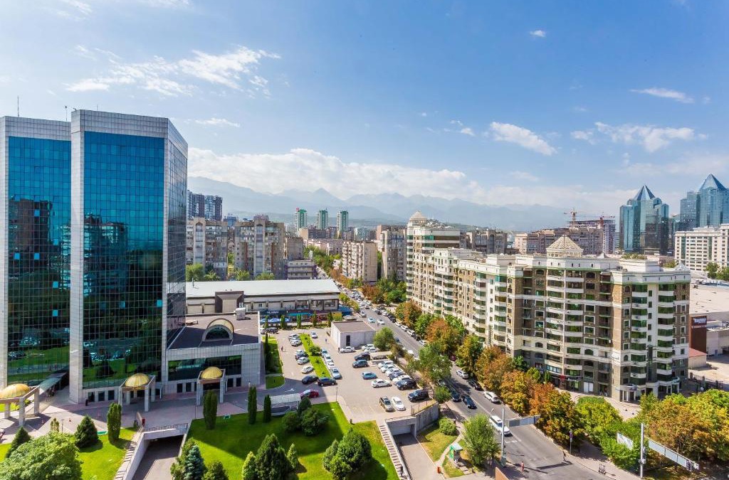 Samal-1 Apartment | Самал с красивым видом из окна
