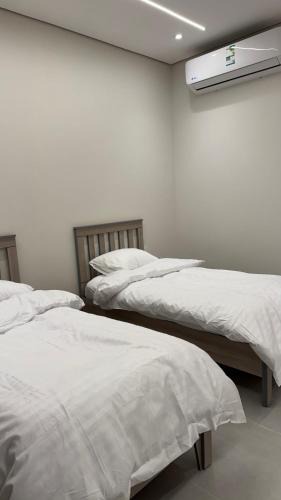 Almajaridah Apartment | غرفة نوم بسريرين مفرده