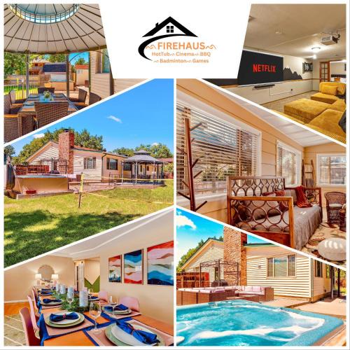 Northwest Arvada House | ᨒFIREHAUSᨒHotTubᨒCinemaᨒBBQᨒBadmintonᨒGames