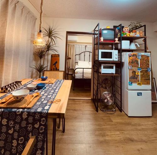 Sugamo Apartment | ネギハウス,Negi House with Retro Vibes in Shopping Street,Group Friendly