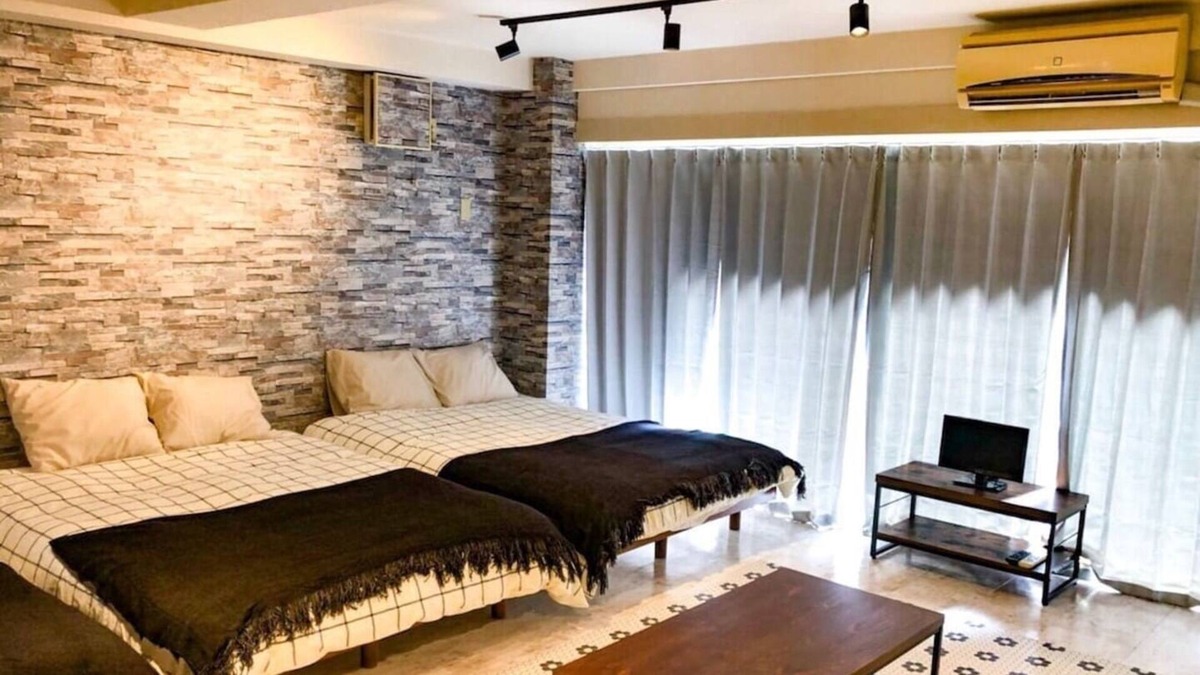 Yoyogi Apartment | 代々木駅徒歩3分, 広々ワンルーム♪最大7名様宿泊可!! TV,WiFi無料