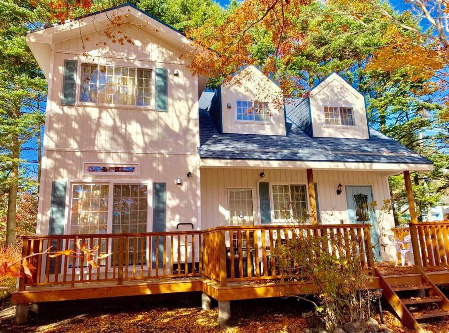 Karuizawa Villa | 軽井沢ショッピングプラザ徒歩圏内の新築アメリカンハウス/ポーラーリゾート新軽井沢1