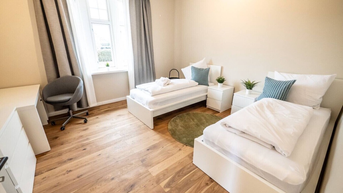 Brunsbuttel Apartment | 003 -1 Bedroom with 2 beds