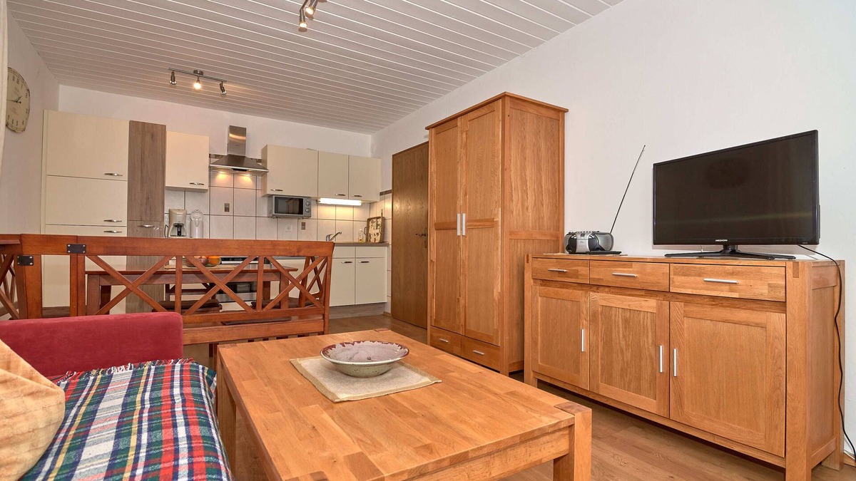 Bergen Apartment | 03 Apartment Maria Eck for 3 pers. 45 sqm. kitchen, 1 living room, 1 bedroom, terrace
