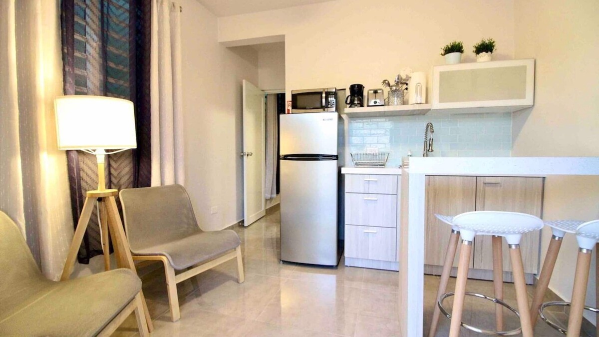 Mayaguez Pueblo Apartment | 1.3 Cozy Scandinavian Apt with Generator