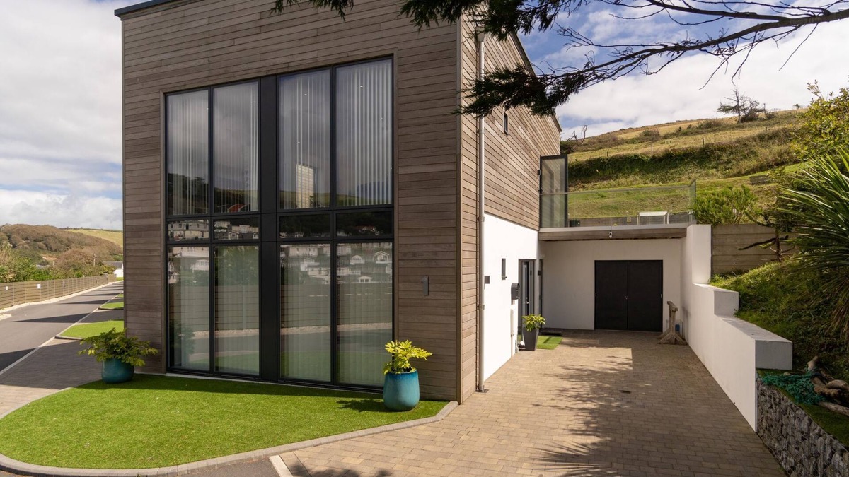 Challaborough House | 1 Beachdown - Sea view from roof terrace, located just 150 meters from the beautiful Blue Flag beac