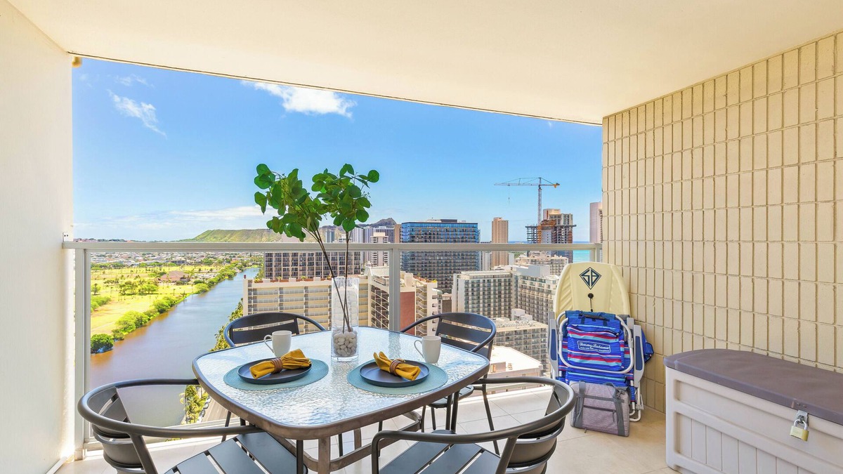 Waikiki Condo | 1-Bed Condo w/Mountain & Ala Wai Views, Full Kitchen & Walk to Waikiki Beach