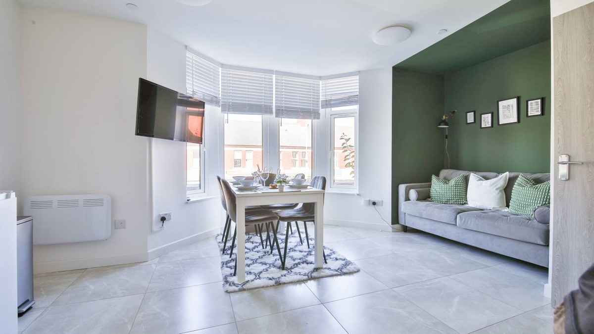 Gabalfa Apartment | 1 Bedroom Apartment near National Museum Cardiff