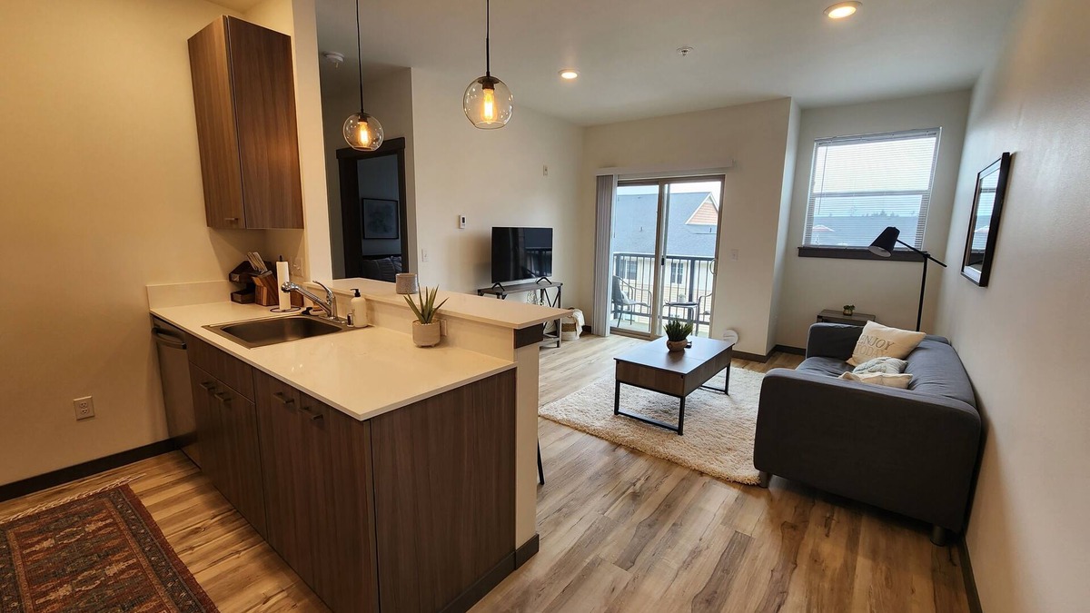 South Hill Apartment | 1-bedroom Apt. 303 w/free parking - New Building