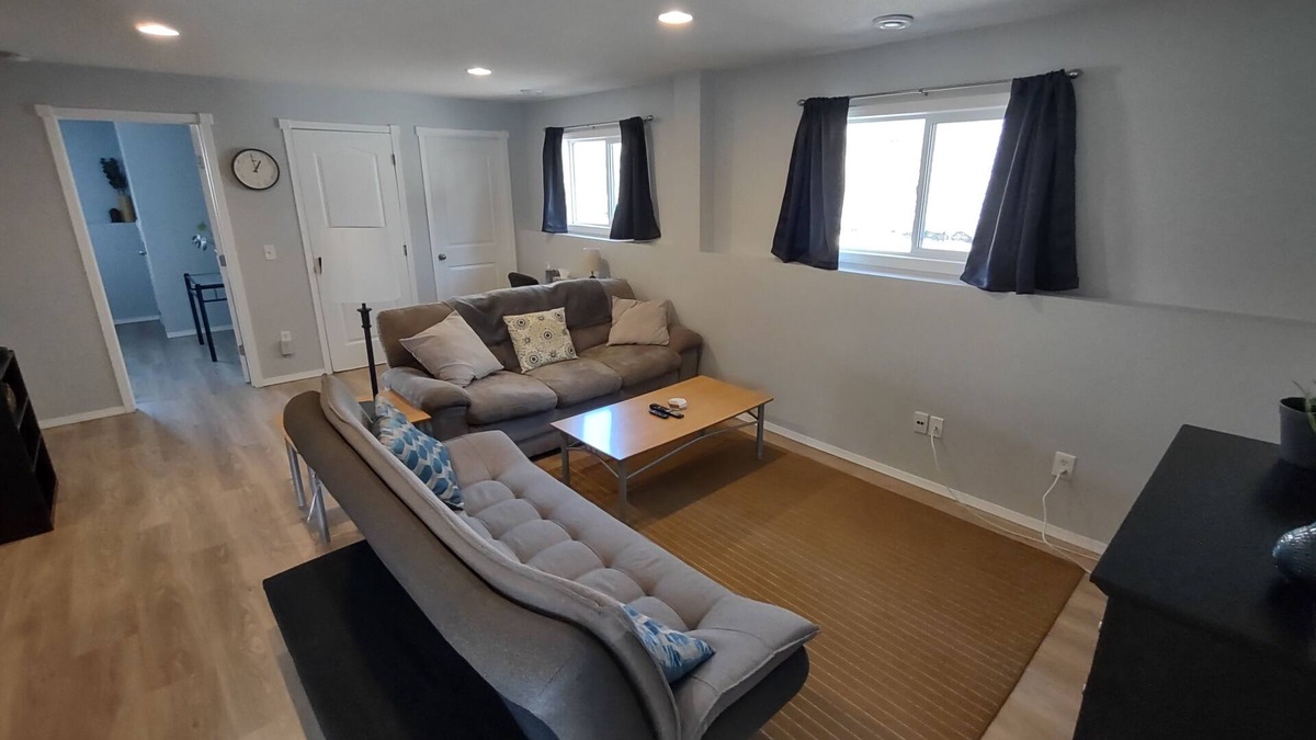 Grande Prairie House | 1 Bedroom Basement Suite - Fully Stocked, Clean & Pet Friendly!