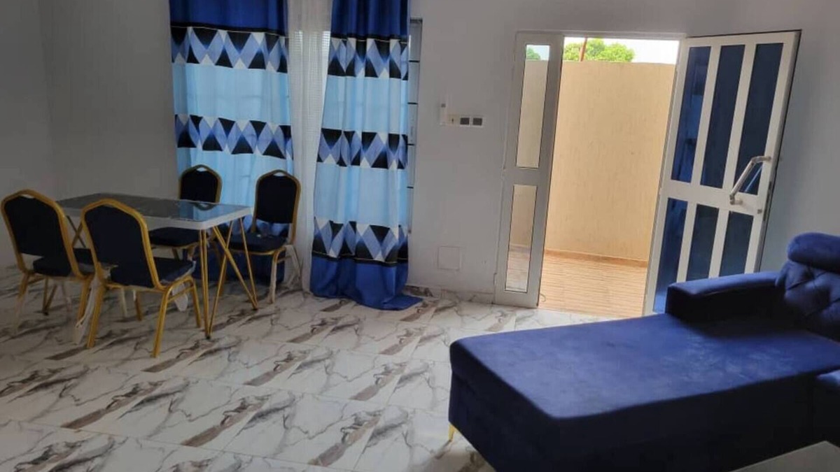 Lome House | 1 Bedroom & Living room furnished in AGOE LOMEnn