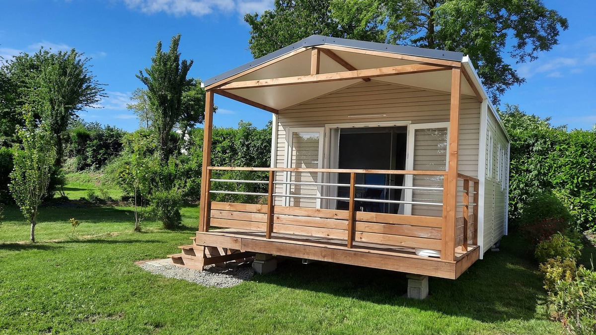 Ferel House | 1-bedroom mobile home near Pénestin -Camping Les Rives de Vilaine* campsite