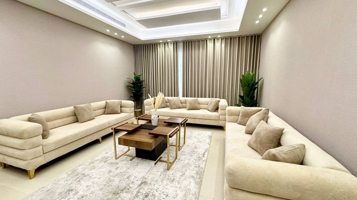 Mecca Apartment | 1 Bedroom Modern Stylish Apartment with Large Living Room Near Haram 4B