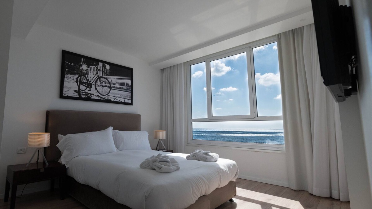 Tel Aviv Promenade Apartment | 1 bedroom sea view appartement located in the tel aviv promenade-sea view