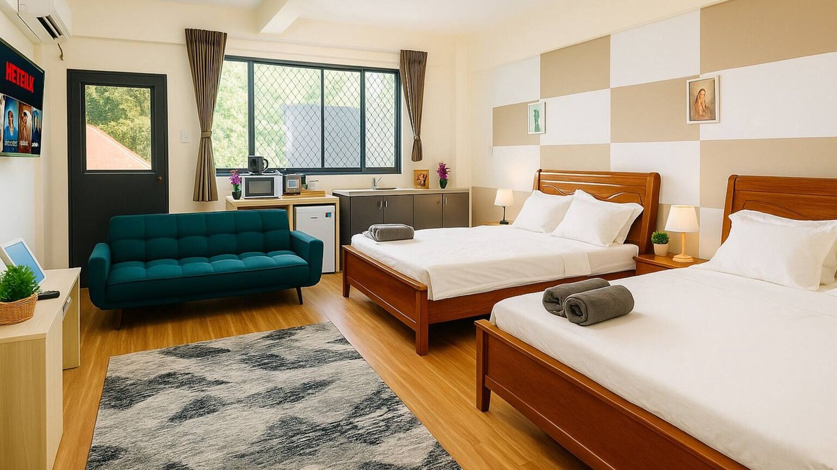 Apia Apartment | 1-bedroom Studio aprtmt with AC, WiFi, Washer,Dryer located 5min Apia, on mainrd