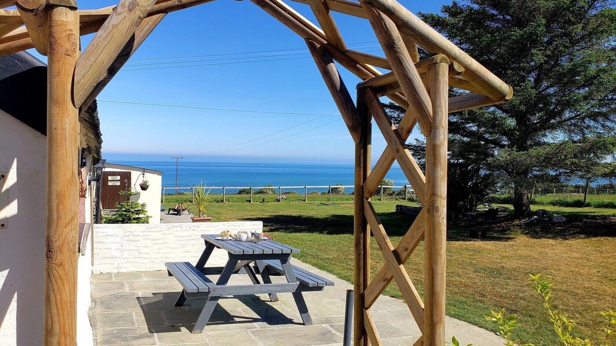 Felinwynt Cottage | 1 Byre Cottage ' Stunning views.Cosy cottage.Pet friendly!'