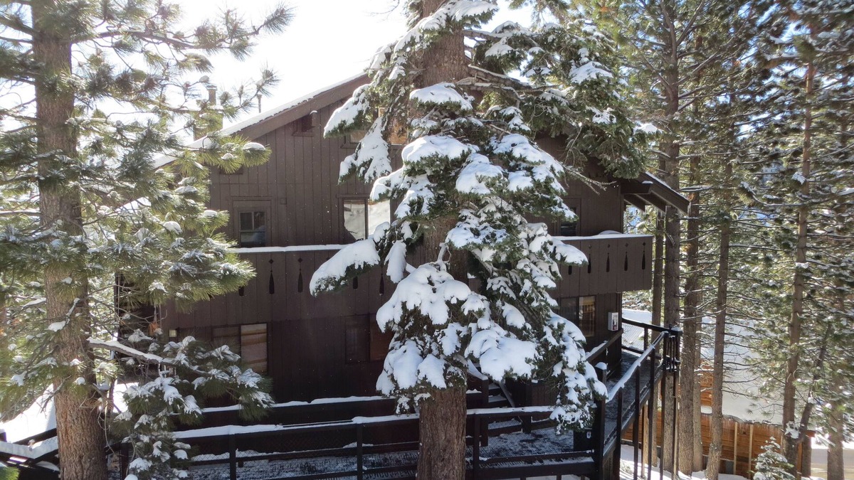 Tahoe Village Condo | #1 CHOICE: Tahoe Alpine Cabin, Heavenly Ski Lifts, Fireplace, shared Hot Tub