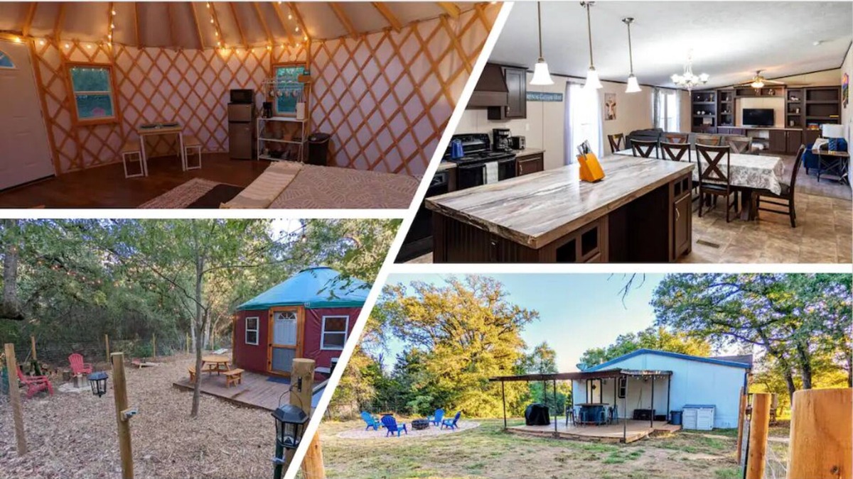 Elgin House | 1 House + 1 Yurt on 5 Acres