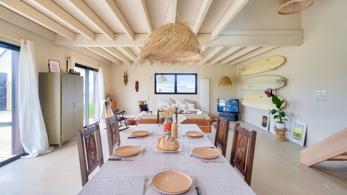 Penmarch Ski Chalet | 1 km from Pors Carn beach, house for 6 people