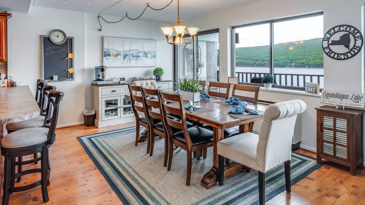 Canandaigua Condo | #1 Rated Amazing Canandaigua Lake/4 bed/3 bath/1750sqft.Rare End Unit!
