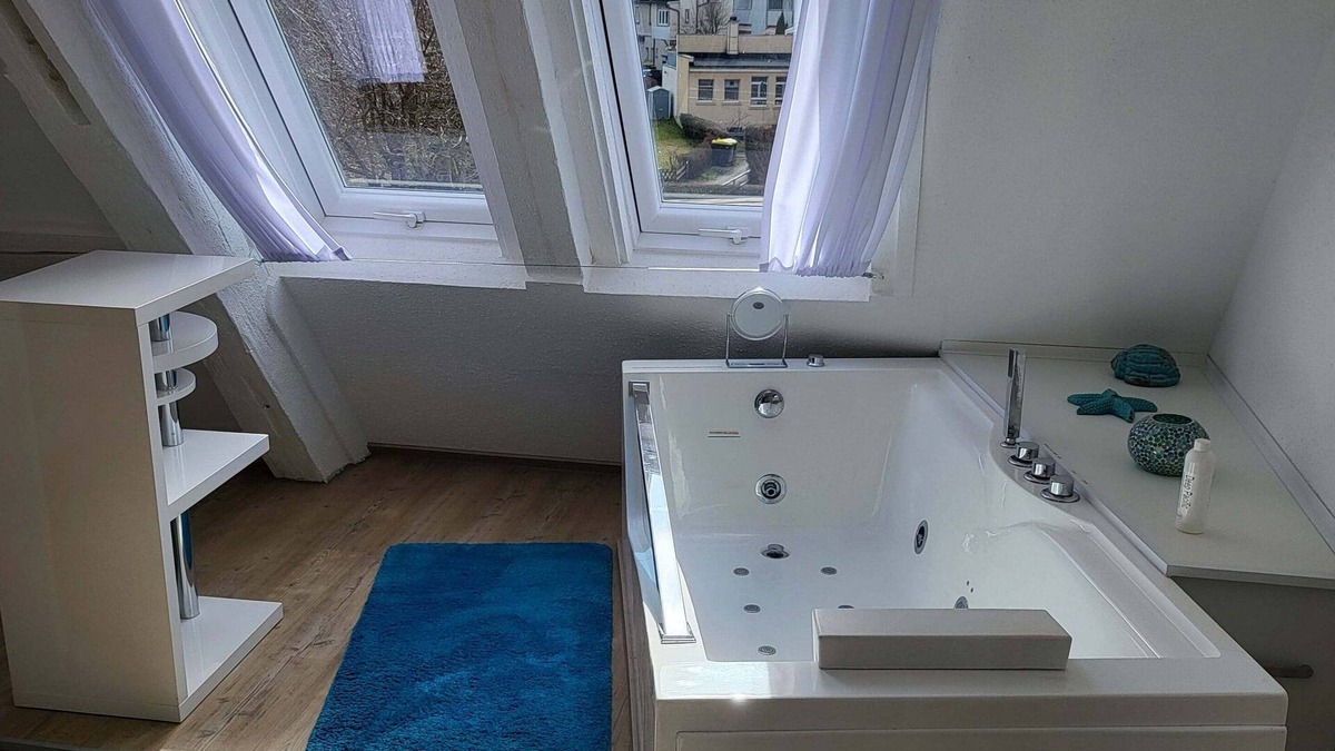 Bad Duerrheim Apartment | 1-room apartment - Best city center location with whirlpool & DreiWelten-Card