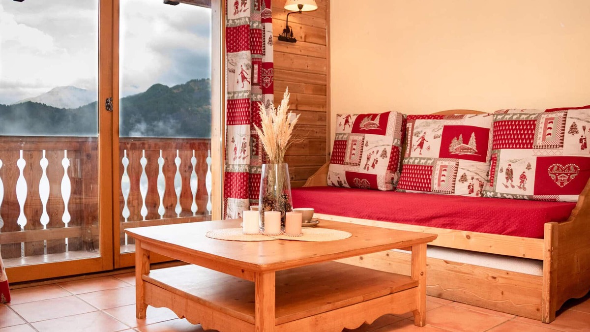 Pra Loup Apartment | 1-room duplex for 6 with balconies, parking - Pra Loup 1500