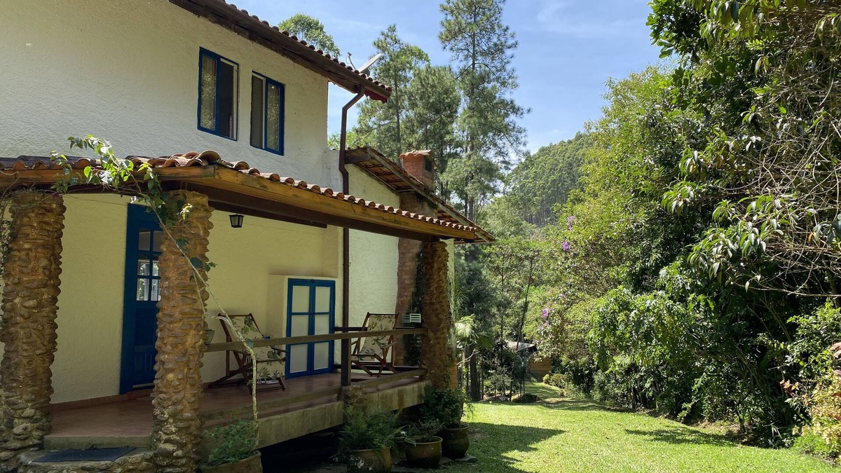 Nova Friburgo House | 10 guests. Comfortable with bathing river
