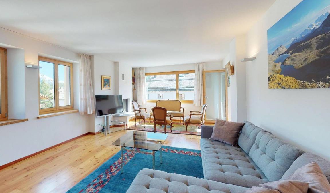 Celerina-Schlarigna Apartment | 100 m² Apartment ∙ 2 bedrooms ∙ 4 guests