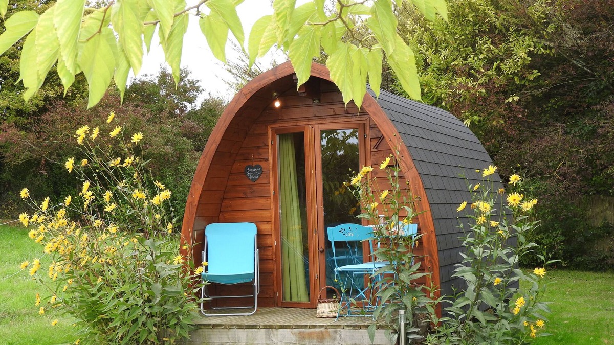 Monthoiron Cabin | 100% Nature "Nest 1" notebook near the Futuroscope