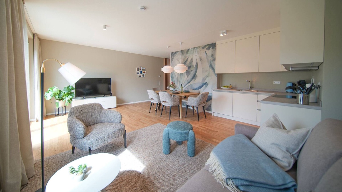 Sankt Georgen Apartment | 101-freiburg - 2 Apartments (No. 1 + No. 2) with Mountain View, Private Terrace and 3 Bedrooms