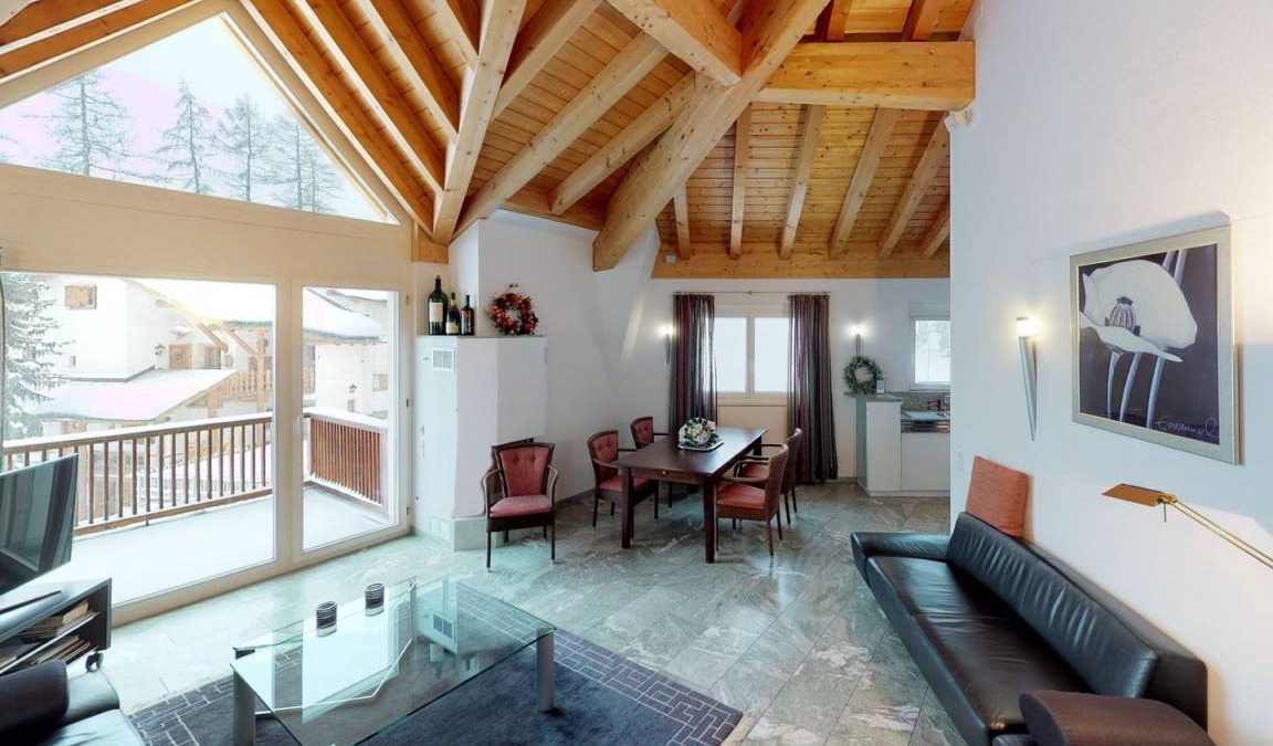 Celerina-Schlarigna Apartment | 105 m² Apartment ∙ 2 bedrooms ∙ 4 guests