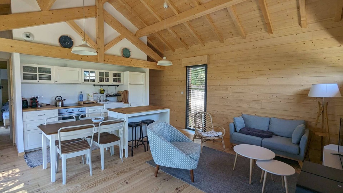 Le Verdon-sur-Mer Ski Chalet | 107 - Invitation to rest in this wooden chalet