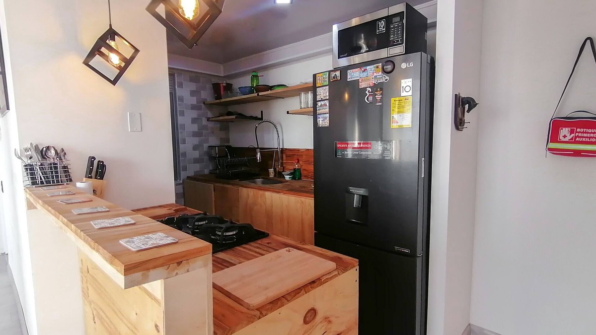 Bogota Apartment | 10min dt + Free WiFi + kitchen + 24/7 sec & more
