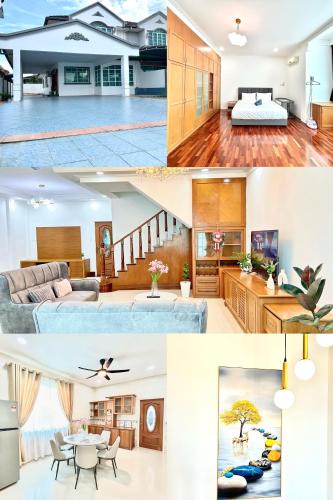 Sibu House | 10Pax Spacious Semi-D&Nearby City Centre