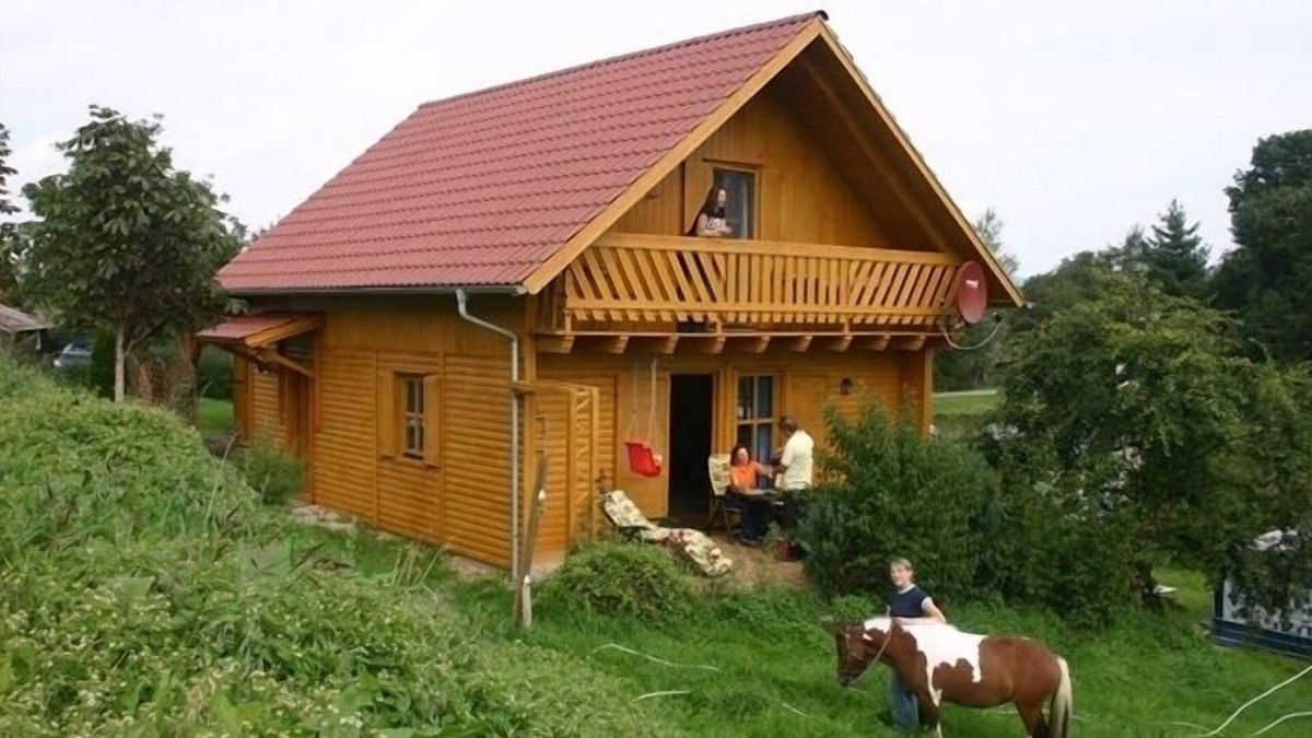 Neunburg vorm Wald Apartment | 110qm großes, freistehendes Holzhaus mit 3 Schlafräumen