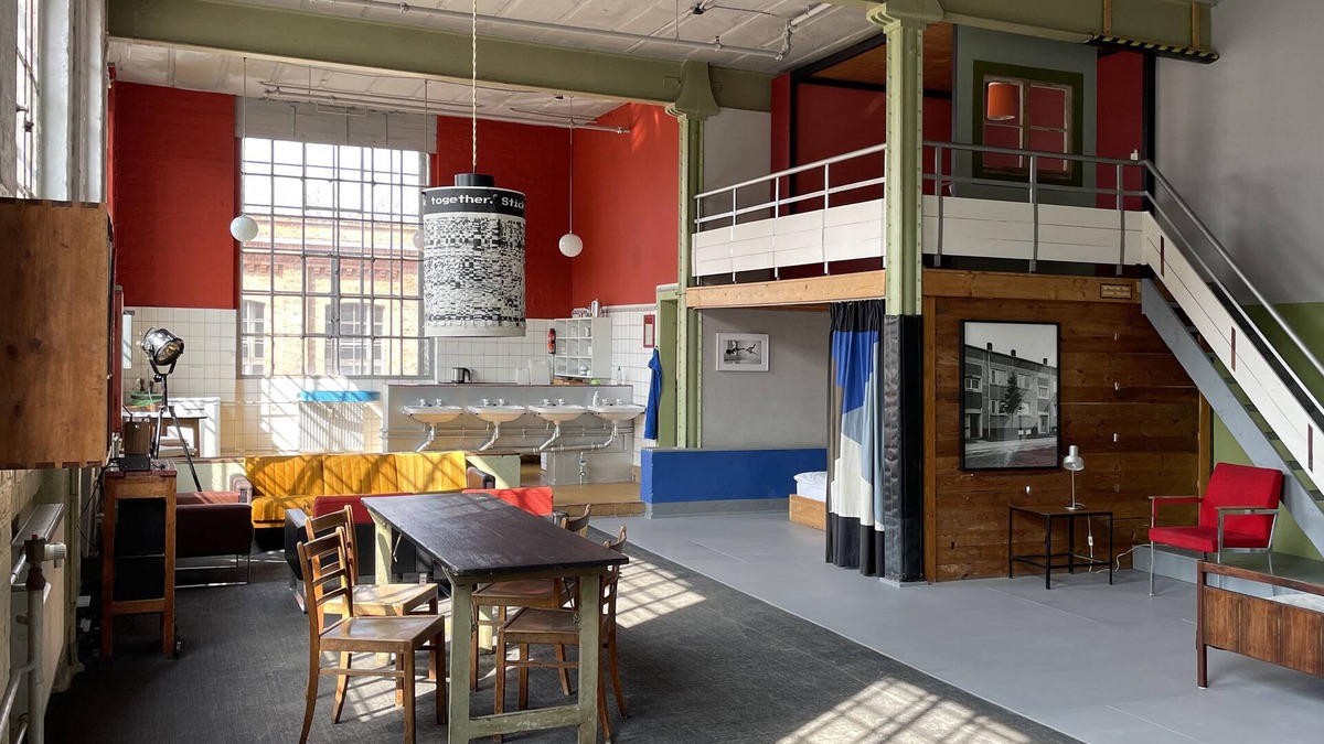 Neulindenau Apartment | 116 m² large loft in the industrial style, in the middle of the Leipzig Cotton Mill