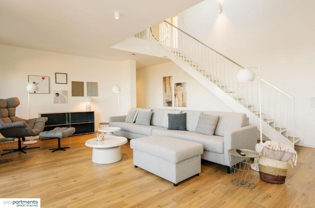 Handorf Apartment | 119 QM - Exklusiv auf 2 Etagen - Werse Loft by youpartments