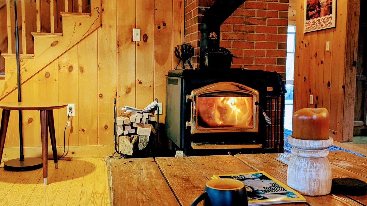 North New Portland Cabin | 12 Acre Orchard Cabin Getaway