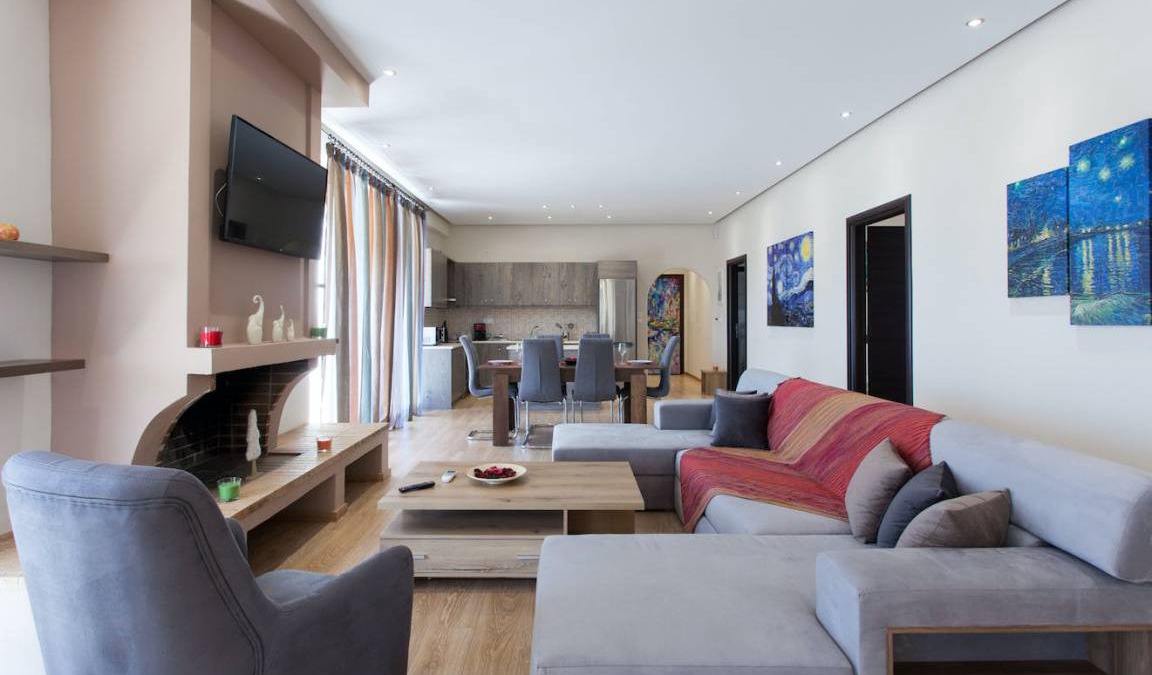 Glyfada Apartment | 120 m² Apartment ∙ 3 bedrooms ∙ 7 guests