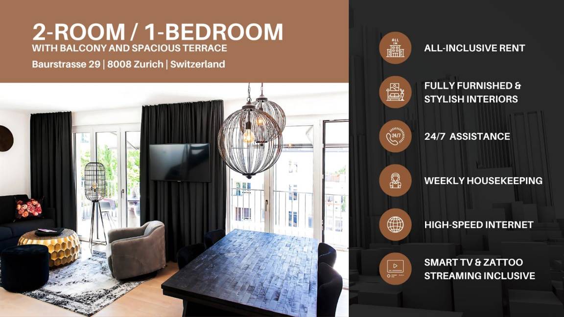 Seefeld Apartment | 130 m² Apartment ∙ 1 bedroom ∙ 2 guests
