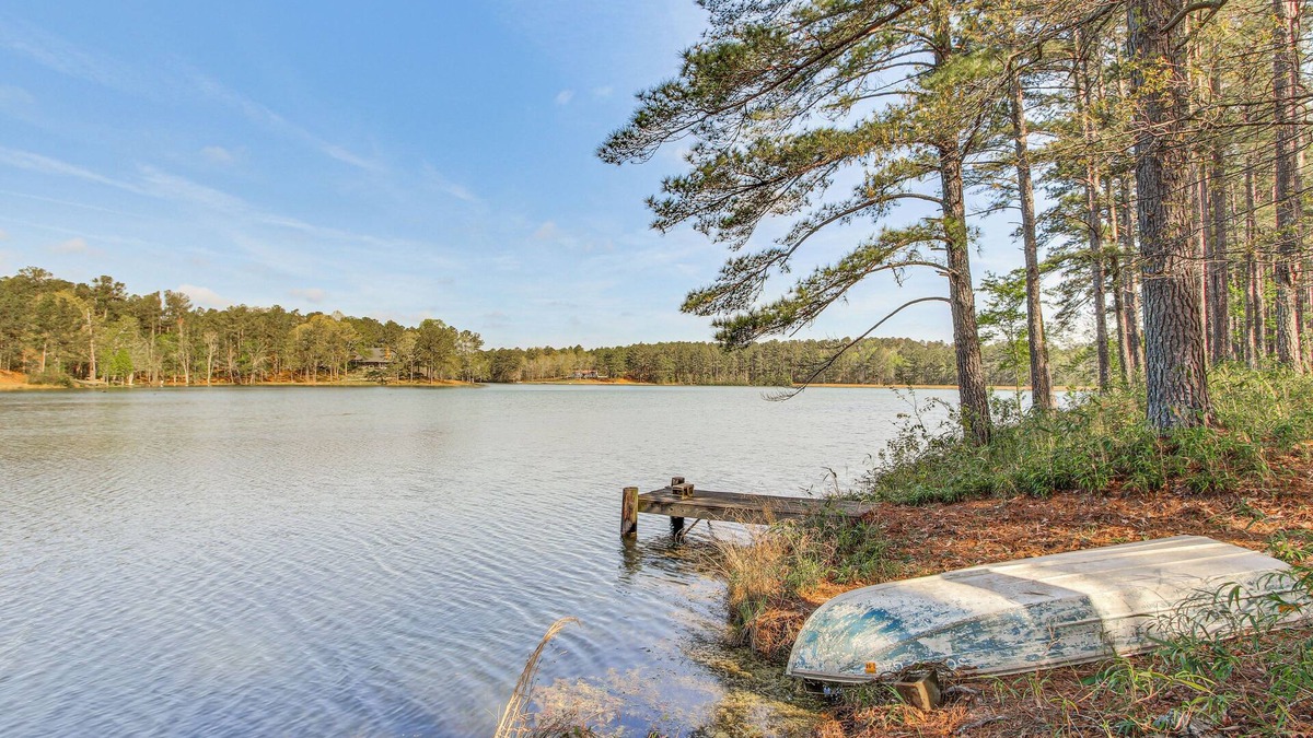 Batesburg House | 136 Private Acres: Lakefront Aiken County Home!