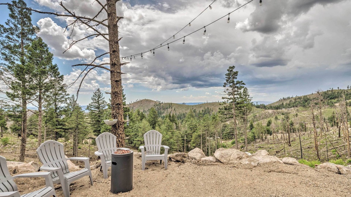 Alto Cabin | 14 Mi to Ski Apache: Mountaintop Cabin w/View