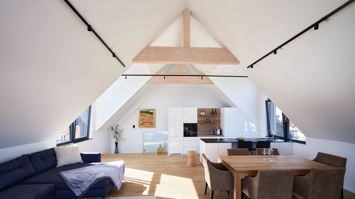 Loretto Apartment | 140 m² designer apartment with fantastic panoramic roof terrace in Salzburg