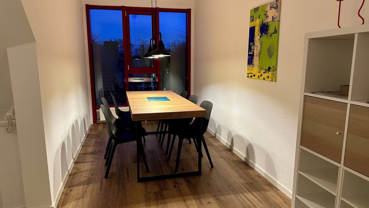 Lingen Apartment | 140 sqm penthouse apartment for up to 6 people with roof terrace in the city center